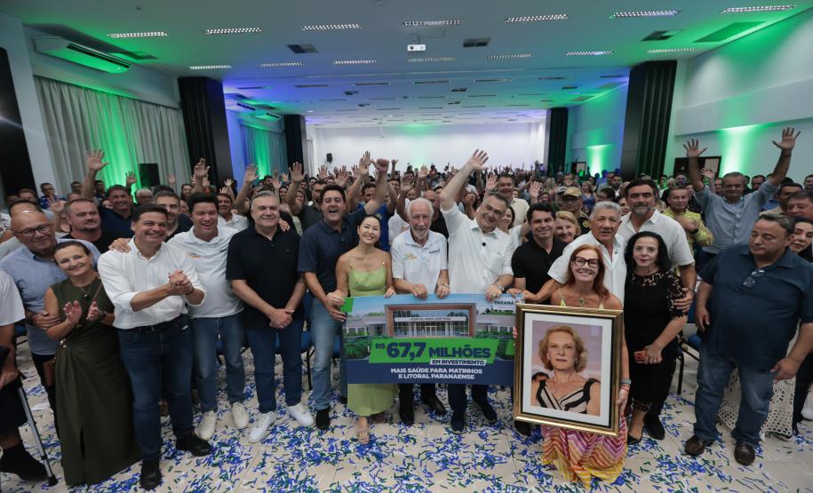 R$ 67,7 milhões: governador anuncia a construção do Hospital Regional de Matinhos