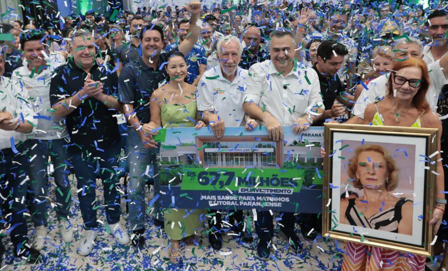 R$ 67,7 milhões: governador anuncia a construção do Hospital Regional de Matinhos