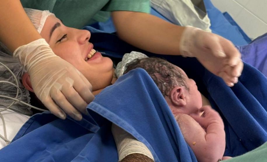 27 bebês nasceram nas novas maternidades do Paraná neste início de 2026