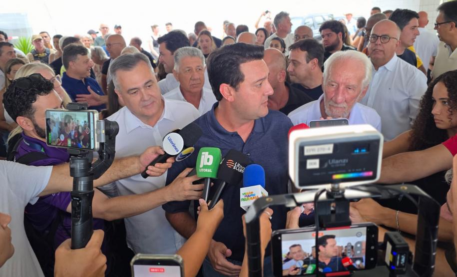 R$ 67,7 milhões: governador anuncia a construção do Hospital Regional de Matinhos