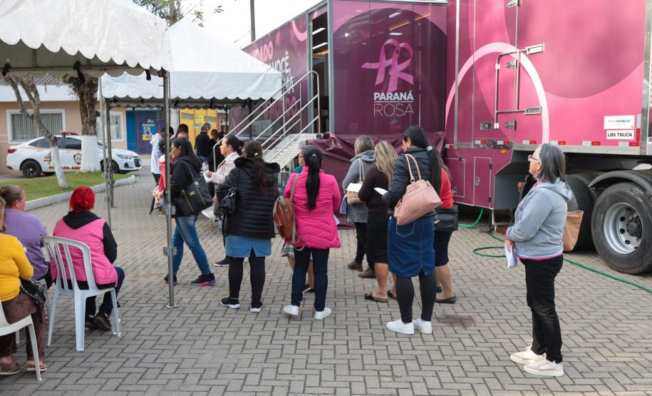 Carreta Saúde da Mulher detectou alterações em 58 mulheres e todas estão em tratamento