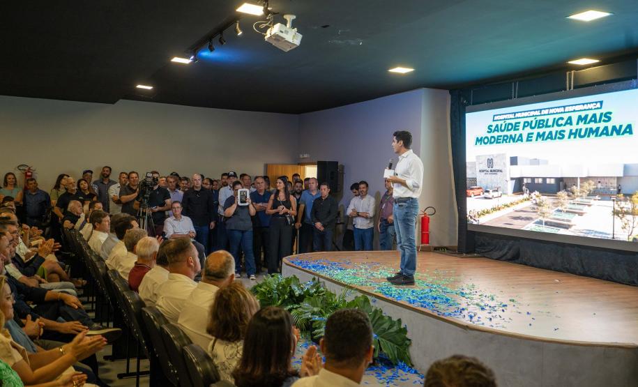 Ratinho Junior anuncia R$ 18,2 milhões para construção de hospital em Nova Esperança