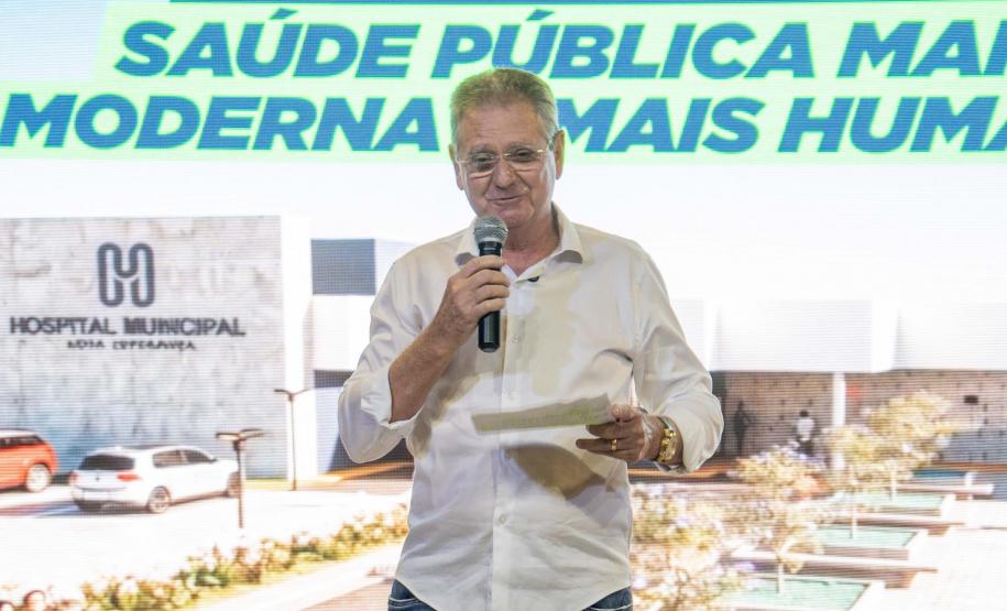 Ratinho Junior anuncia R$ 18,2 milhões para construção de hospital em Nova Esperança