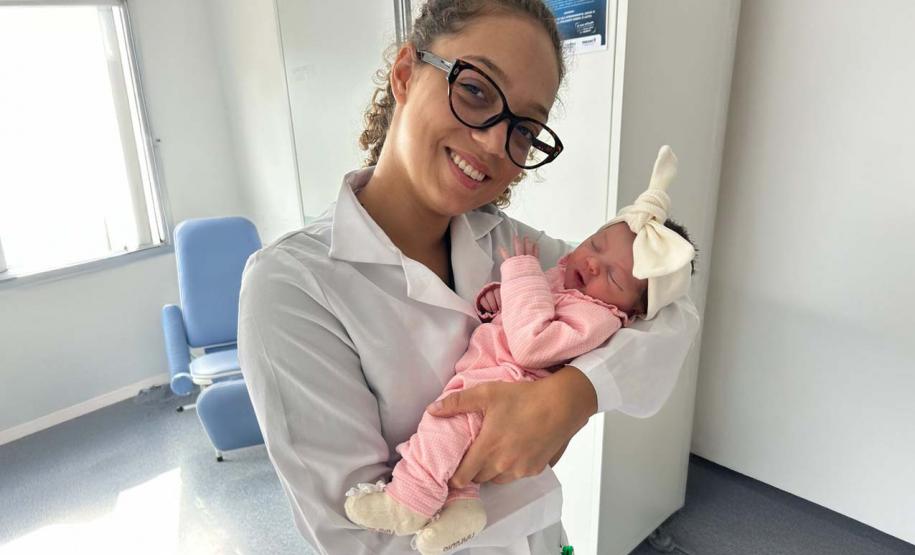 Hospital Regional de Telêmaco Borba registra 73 partos no 1º mês do centro materno-infantil