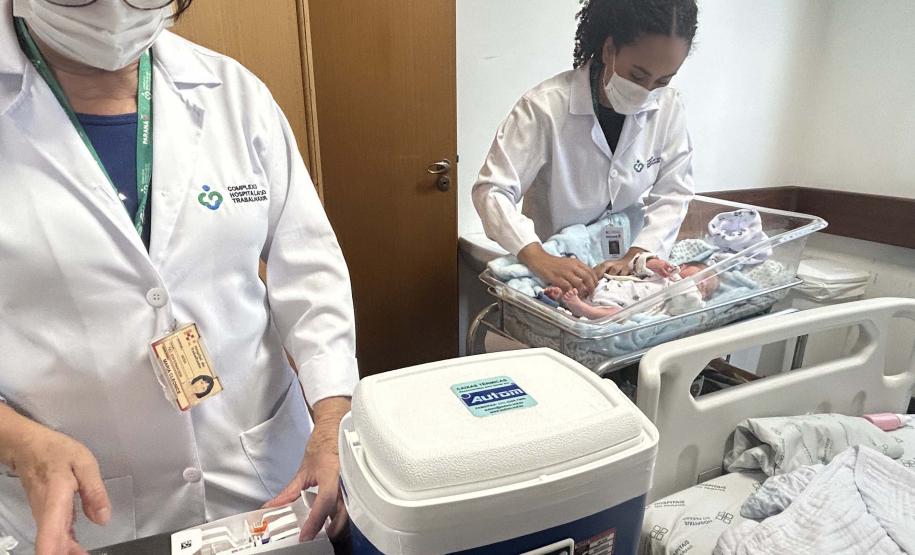 Maternidades do Paraná iniciam uso de novo medicamento para prevenir vírus sincicial em bebês