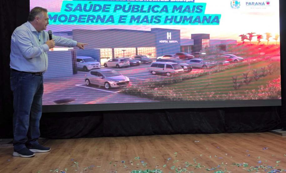 Ratinho Junior anuncia R$ 18,2 milhões para construção de hospital em Nova Esperança