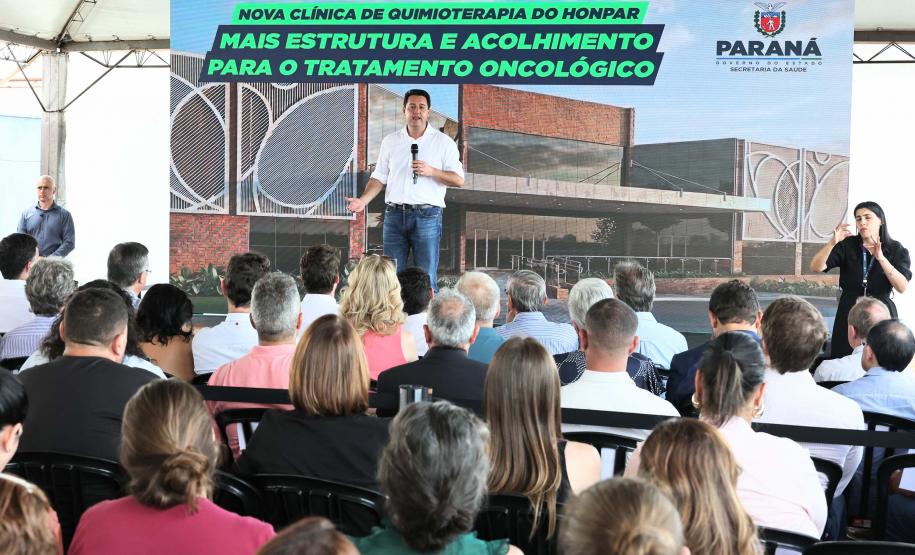 Estado investe R$ 44,2 milhões em Clínica de Quimioterapia do HONPAR, em Arapongas