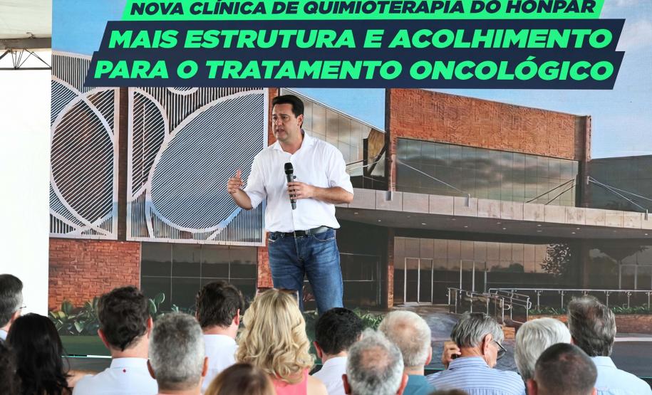 Estado investe R$ 44,2 milhões em Clínica de Quimioterapia do HONPAR, em Arapongas