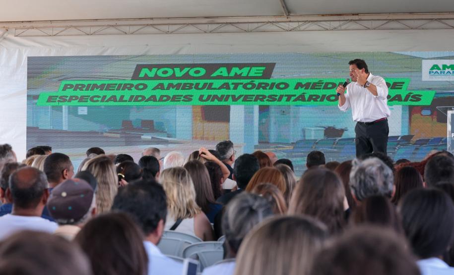 Paraná inaugura primeiro AME universitário do Brasil em Ponta Grossa