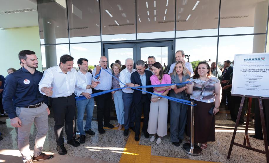 Paraná inaugura primeiro AME universitário do Brasil em Ponta Grossa