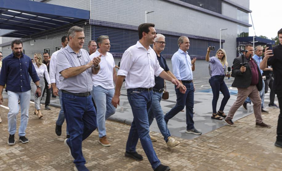 Governador inaugura Ambulatório Médico de Especialidades em Cianorte