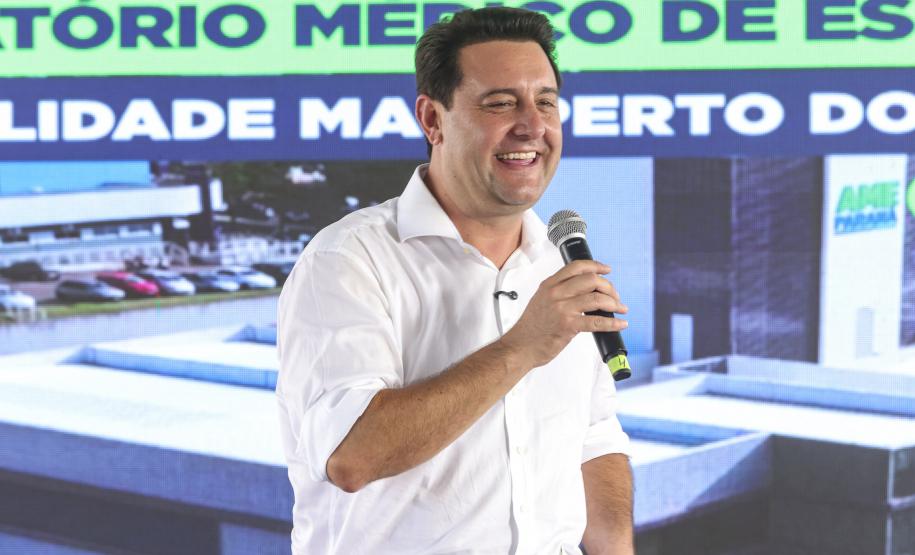 Governador inaugura Ambulatório Médico de Especialidades em Cianorte