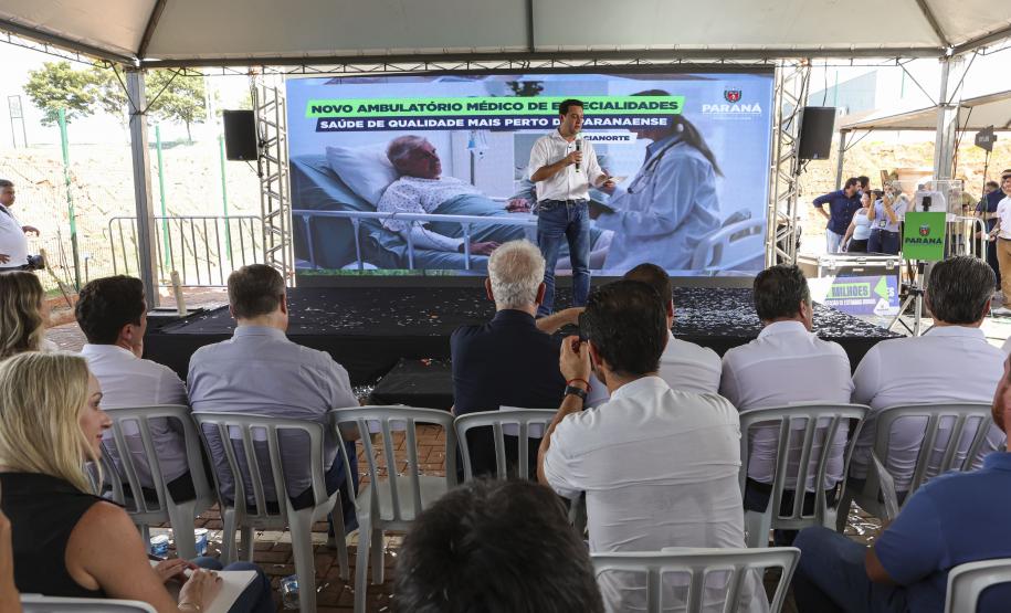 Governador inaugura Ambulatório Médico de Especialidades em Cianorte