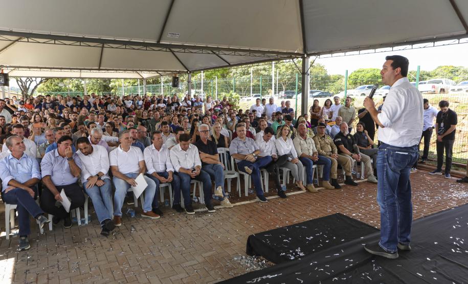 Governador inaugura Ambulatório Médico de Especialidades em Cianorte
