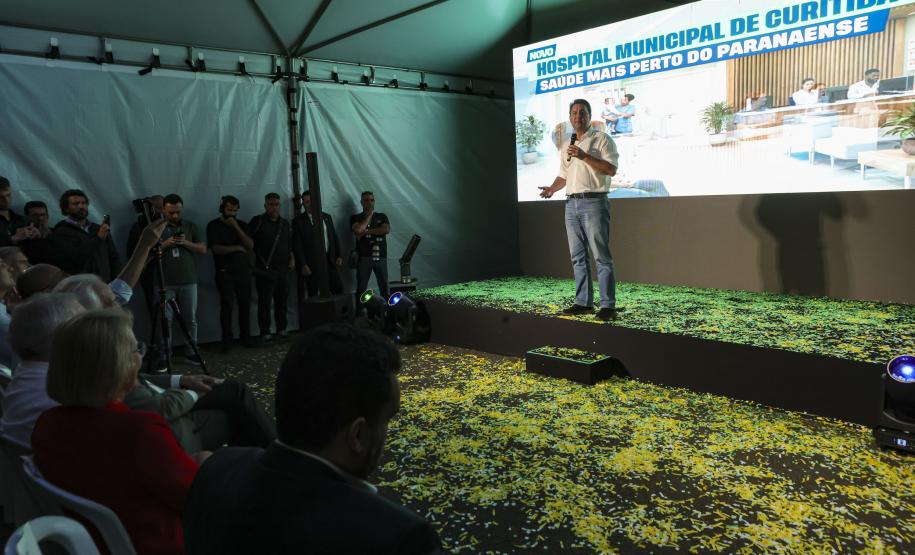 R$ 100 milhões: Ratinho Junior anuncia construção do Hospital Bairro Novo, em Curitiba