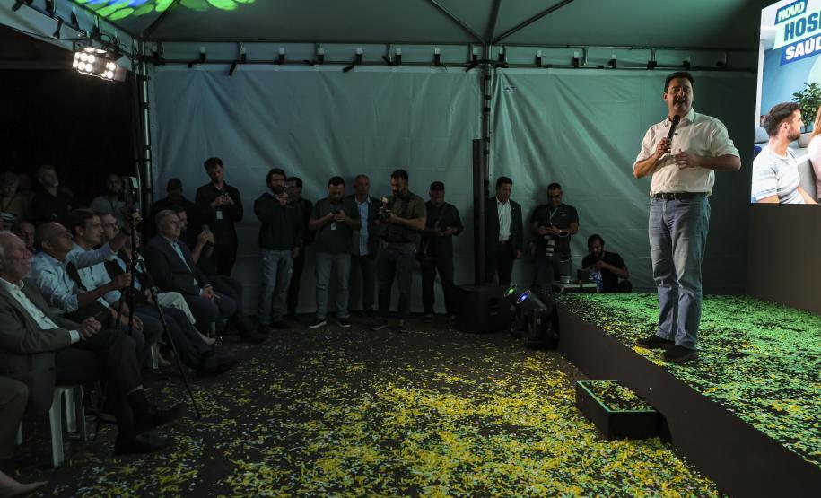 R$ 100 milhões: Ratinho Junior anuncia construção do Hospital Bairro Novo, em Curitiba