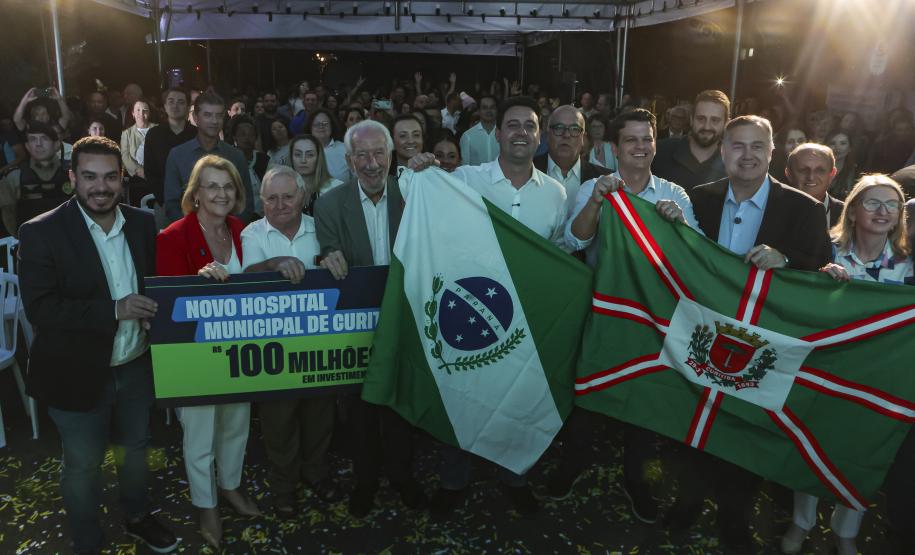 R$ 100 milhões: Ratinho Junior anuncia construção do Hospital Bairro Novo, em Curitiba