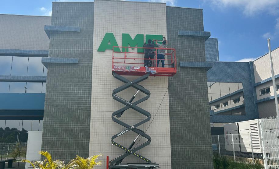 Novo AME de São José dos Pinhais passa pelos últimos ajustes antes da inauguração