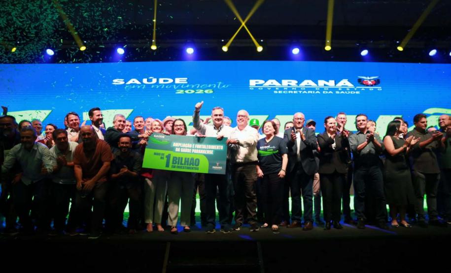 Governo anuncia R$ 1,1 bilhão em novos investimentos para a saúde no Paraná