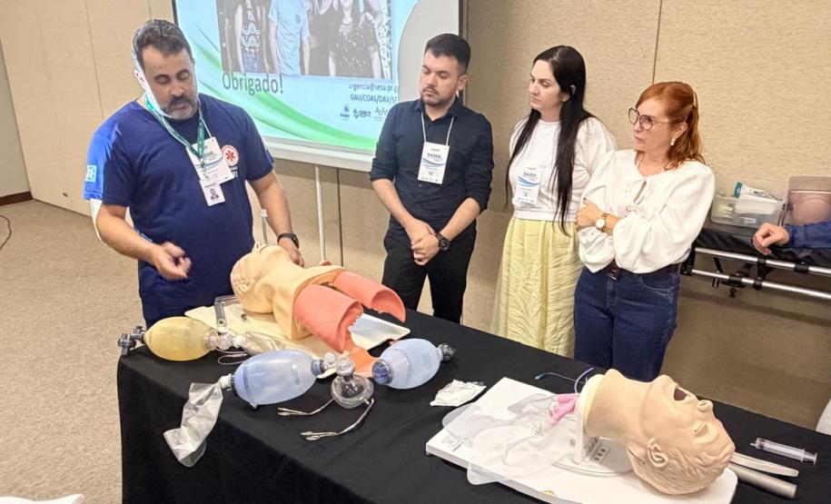 Simulação de ocorrências e saúde do trabalhador são destaques no Saúde em Movimento 2026