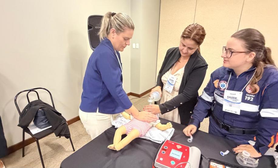 Simulação de ocorrências e saúde do trabalhador são destaques no Saúde em Movimento 2026