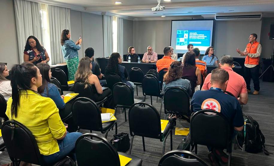 Saúde avalia resposta dada à emergência após tornado em Rio Bonito do Iguaçu