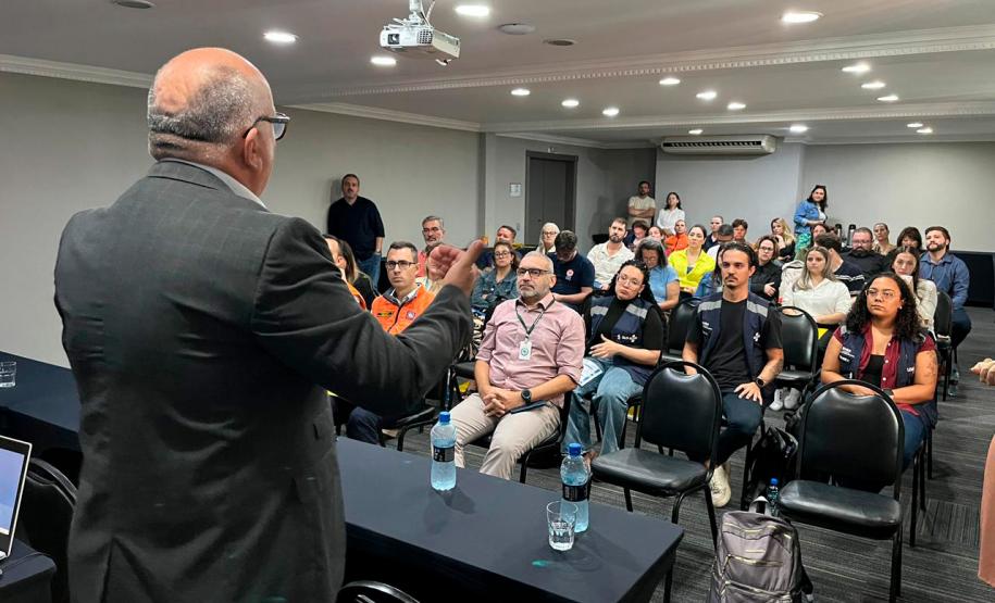 Saúde avalia resposta dada à emergência após tornado em Rio Bonito do Iguaçu