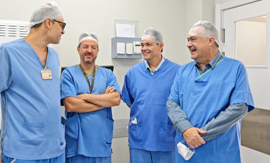 Paraná já tem 8 aplicações de polilamimina; Ratinho Junior recebe médicos e reforça apoio à pesquisa