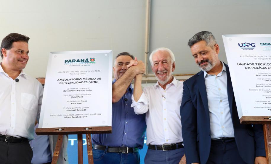 Paraná inaugura primeiro AME universitário do Brasil em Ponta Grossa