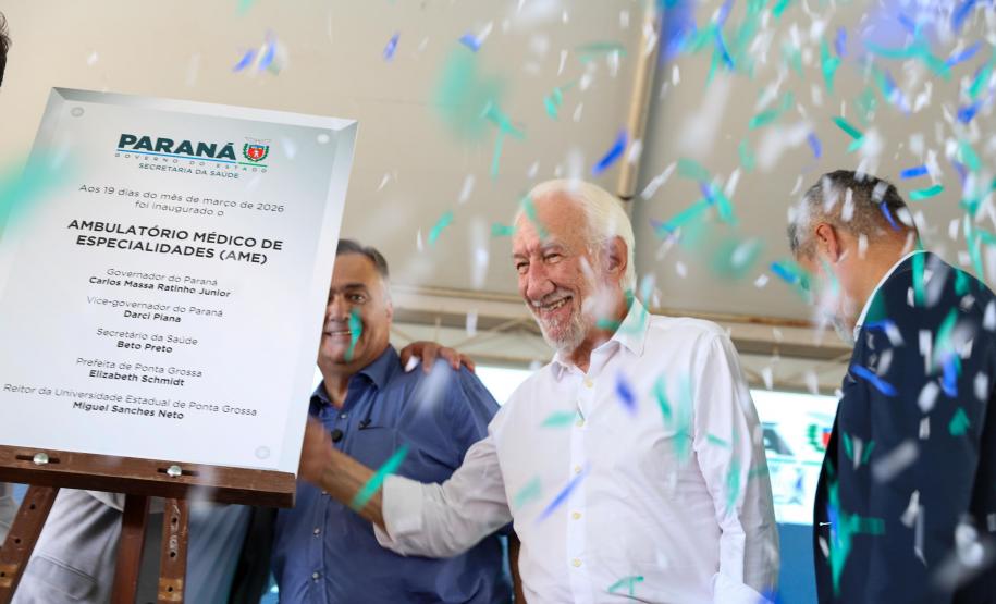 Paraná inaugura primeiro AME universitário do Brasil em Ponta Grossa
