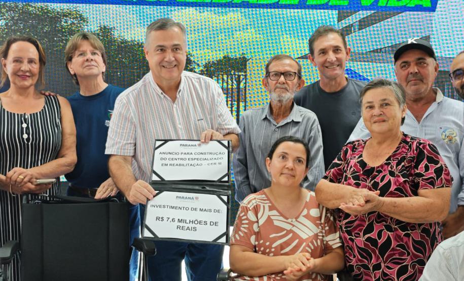 Estado autoriza R$ 7,6 milhões para construção de centro de reabilitação em Apucarana