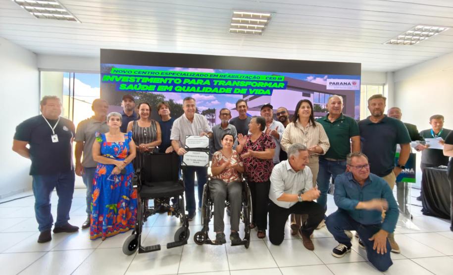 Estado autoriza R$ 7,6 milhões para construção de centro de reabilitação em Apucarana