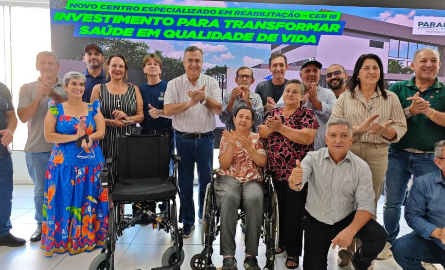 Estado autoriza R$ 7,6 milhões para construção de centro de reabilitação em Apucarana