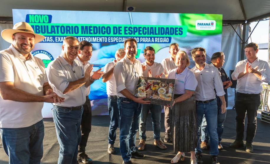 Ratinho Junior inaugura Ambulatório de Especialidades em Irati e autoriza novo Pronto Atendimento