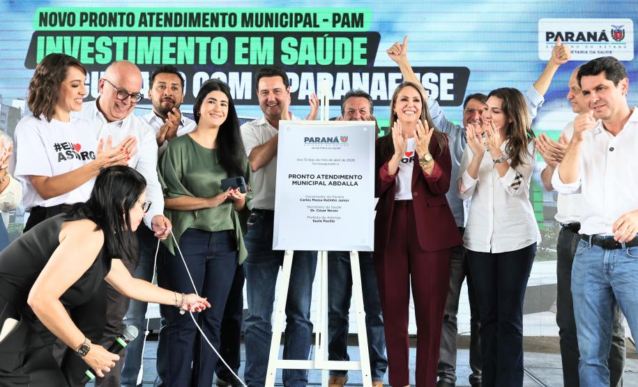 SUS mais forte: Ratinho Junior inaugura Pronto Atendimento Municipal de Astorga