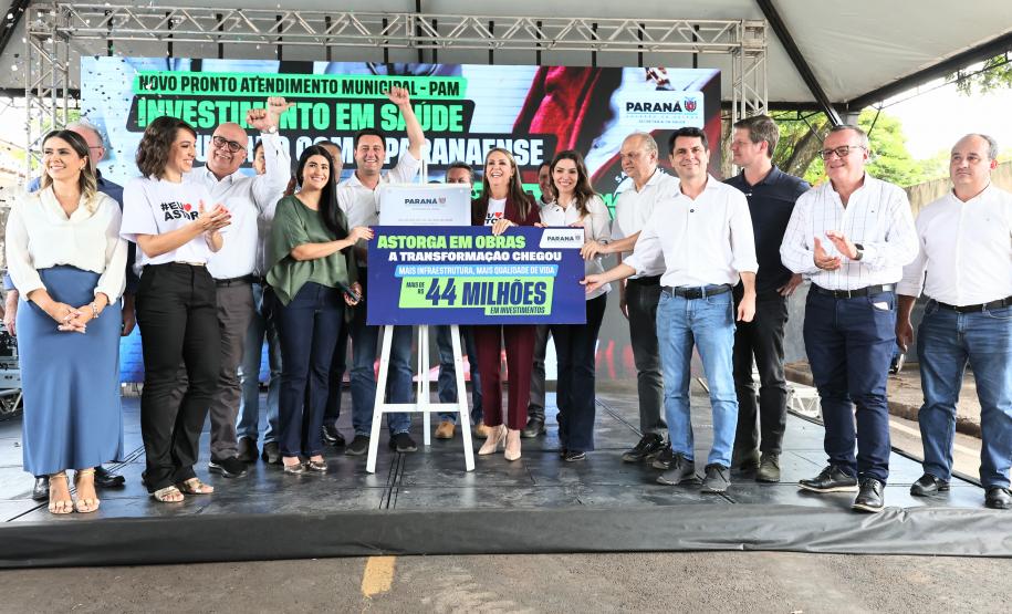 SUS mais forte: Ratinho Junior inaugura Pronto Atendimento Municipal de Astorga