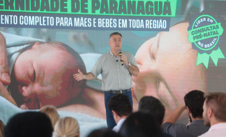 Com investimento de R$ 11,2 milhões, Estado inaugura nova Maternidade de Paranaguá