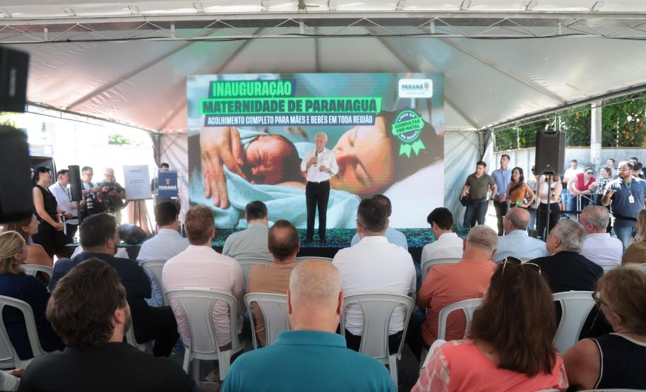 Com investimento de R$ 11,2 milhões, Estado inaugura nova Maternidade de Paranaguá
