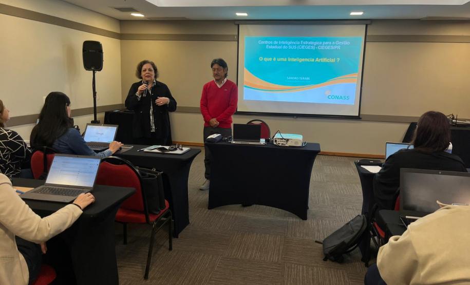 “IA na prática”: Sesa capacita gestores para agilizar respostas às demandas do SUS