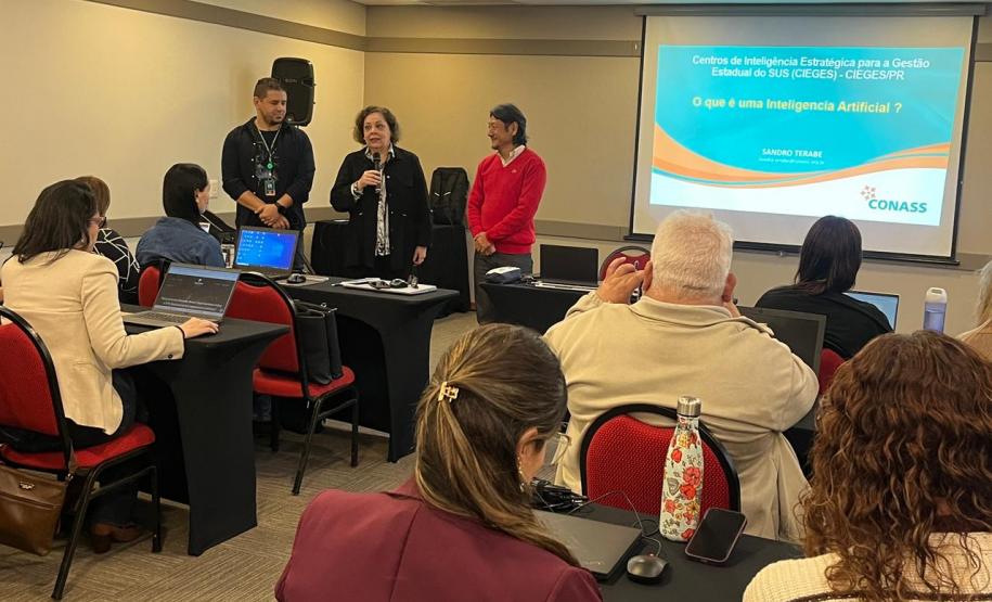 “IA na prática”: Sesa capacita gestores para agilizar respostas às demandas do SUS