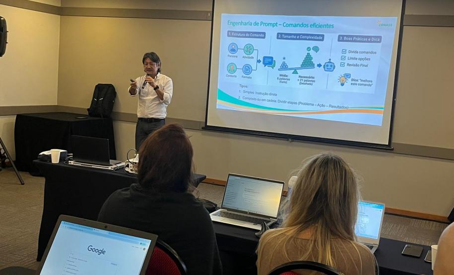 “IA na prática”: Sesa capacita gestores para agilizar respostas às demandas do SUS