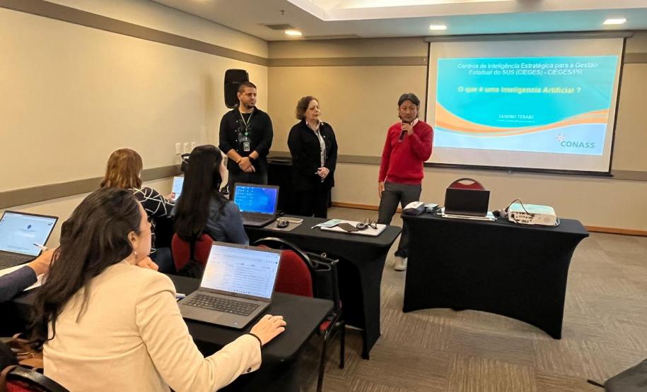 “IA na prática”: Sesa capacita gestores para agilizar respostas às demandas do SUS