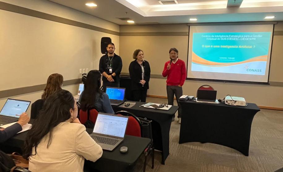 “IA na prática”: Sesa capacita gestores para agilizar respostas às demandas do SUS
