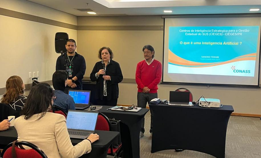 “IA na prática”: Sesa capacita gestores para agilizar respostas às demandas do SUS