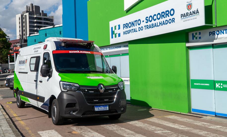 Referência em urgência, Hospital do Trabalhador recebe mais de 50 ambulâncias por dia