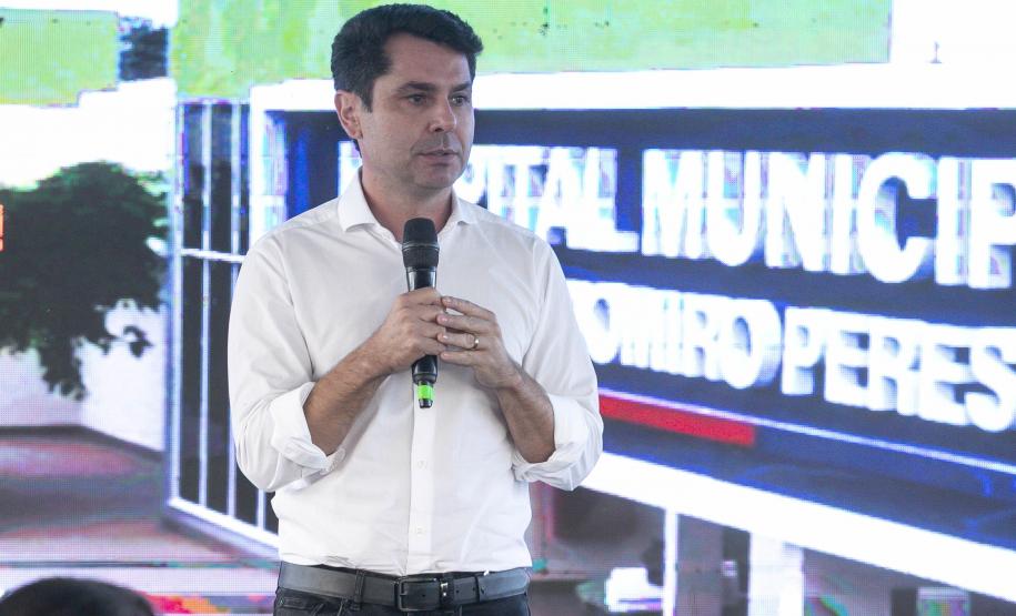 Estado inaugura hospital em Terra Boa e anuncia investimentos para pavimentação rural