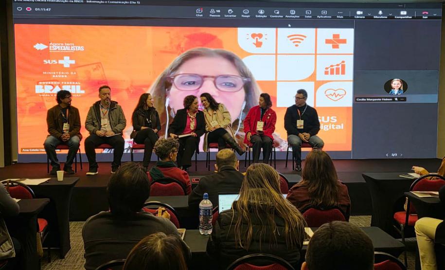 Paraná sedia oficina da Rede Nacional de Dados em Saúde com foco em comunicação