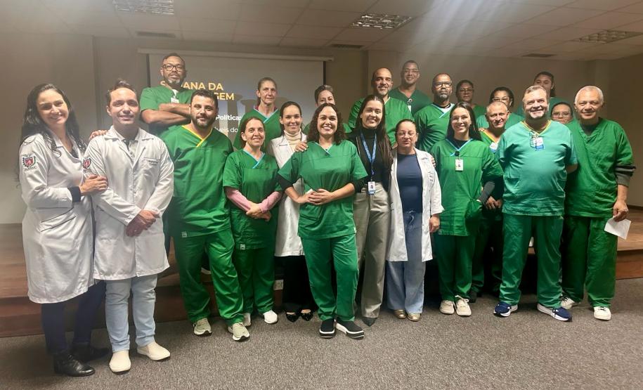 Hospitais estaduais promovem ações de valorização durante mês dedicado à enfermagem