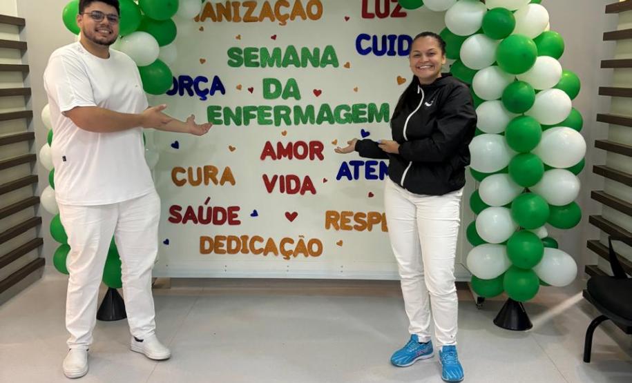 Hospitais estaduais promovem ações de valorização durante mês dedicado à enfermagem