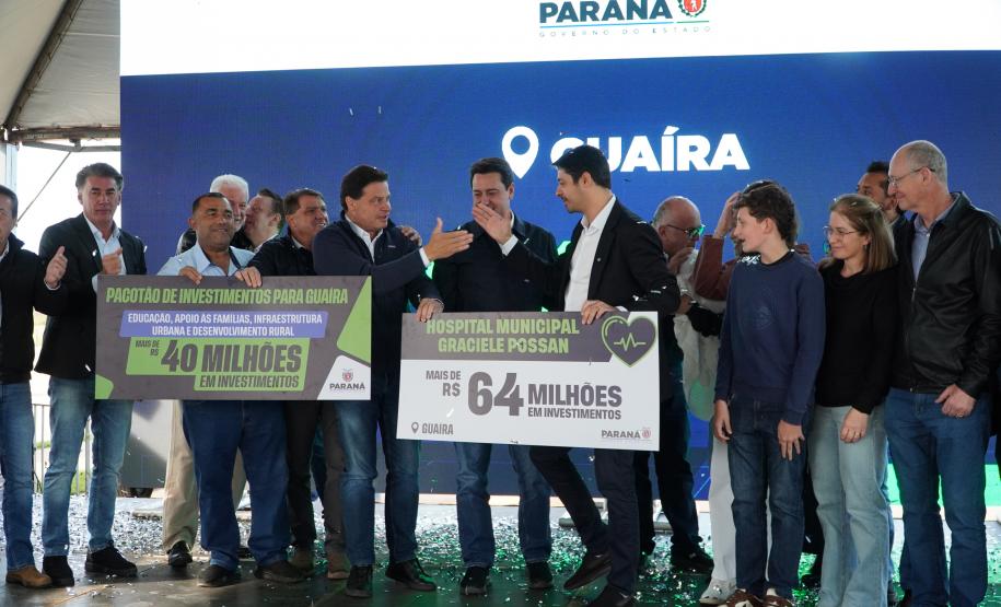 Com aporte de R$ 64 milhões, Estado autoriza início da construção do hospital de Guaíra